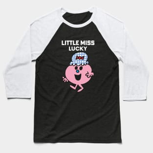 LITTLE MISS LUCKY Baseball T-Shirt